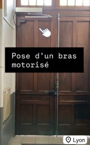 Lire la suite à propos de l’article Installation d’un bras motorisé permettant d’automatiser l’ouverture et la fermeture